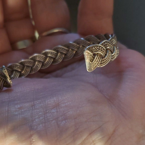 Vintage Braided Cuff Bracelet - Picture 4 of 4